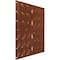 Ekena Millwork 19 5/8in. W x 19 5/8in. H Blaze EnduraWall Decorative 3D Wall Panel Covers 2.67 Sq. Ft. WP20X20BLBCO - alternate 6